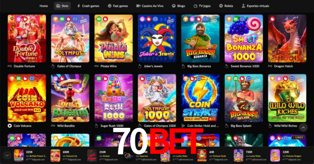 Jogos Exclusivos 70bet
